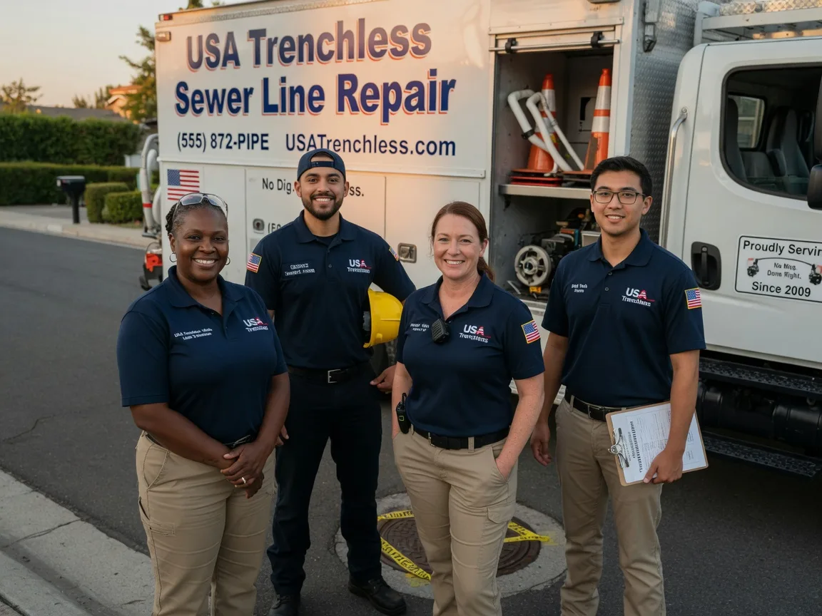 Sewer Line Repair company in Crumpton, MD